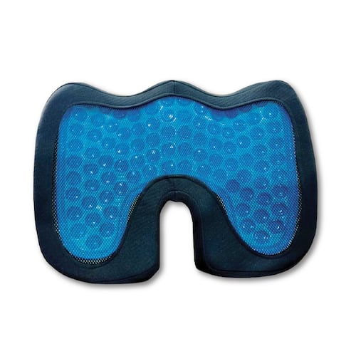 Cojín para Coxis Con Gel Hipoalergénico Negro Ligero Homecare