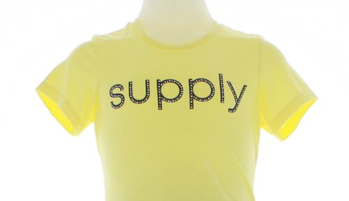 Playera Para Niña Color Amarillo Lisa Blusa 3507 1 A 16 Años.