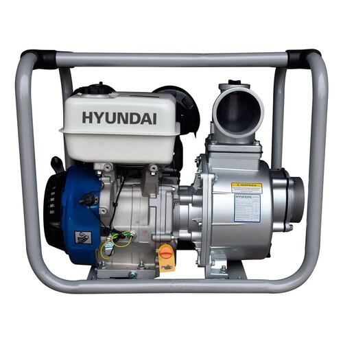 Motobomba Autocebante a Gasolina Profesional Hyundai 13.1 Hp 4x4 Pulgadas 4 Tiempos - HYW4013