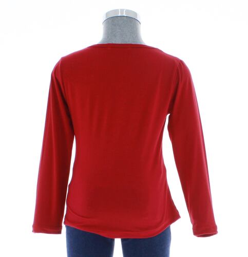 Playera Para Niña Color Rojo Blusa Unicornio 3525 1-16 Años.
