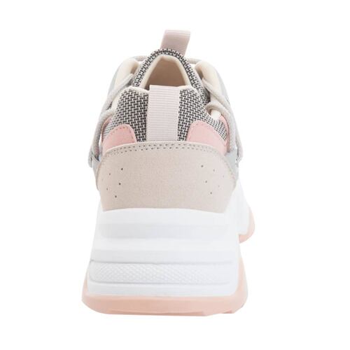 Tenis urbano Chunky de Hummer para mujer, color gris, mod. 1025420