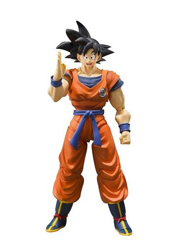 Son Goku: A Saiyajin Raised on Earth Bandai TAMASHII NATIONS S.H. Figuarts Dragon Ball Z Figura Bandai- Figura de acción 