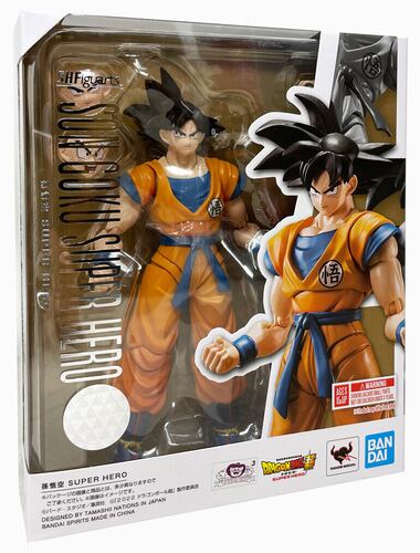 Goku Super Hero Bandai Spirits S.H. Figuarts Tamashi Nations Dragon Ball Super: Super Hero