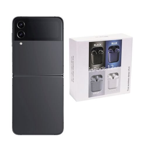 Galaxy Z Flip 4 256GB Negro Reacondicionado Grado A + Audífonos Genéricos