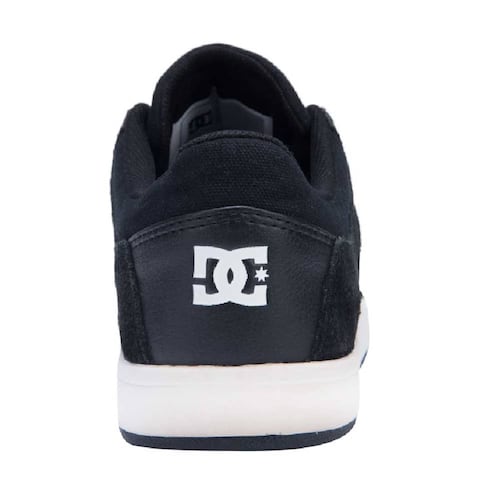 Tenis Skate Crisis Mx de DC Shoes color negro con blanco para hombre, mod. 994709