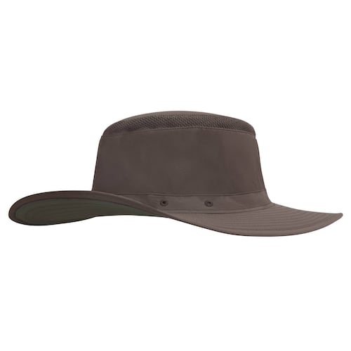 Sombrero Para Sol Con Protección Upf+50 Y Bolsa Oculta café.