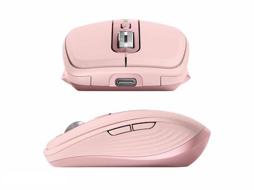 Mouse Inalámbrico LOGITECH MX Anywhere 3 Bluetooth 6 buttons, Rosa 