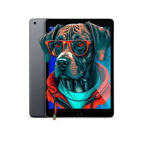 Combo Tablet Apple Ipad 9TH Gen 64GB 10.2Pulg Wifi Space Gray + Teclado Rosa