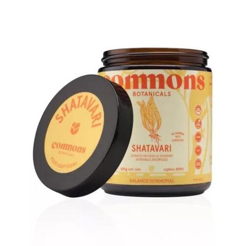 Shatavari Adaptógeno 100g Commons Polvo 100% Orgánico 