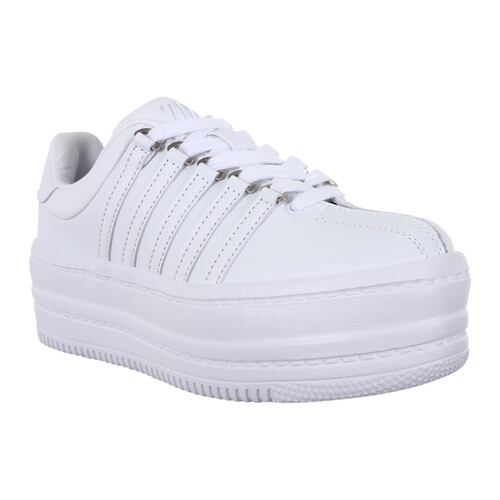 Tenis Blancos Classic Plataforma k-swiss Para Mujer