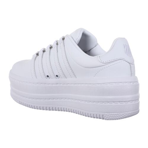 Tenis Blancos Classic Plataforma k-swiss Para Mujer