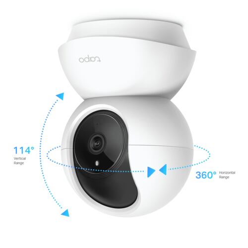Cámara IP Tapo C200 de 2 MP, 1080p, PT, Wi-Fi, Audio, para Interior.