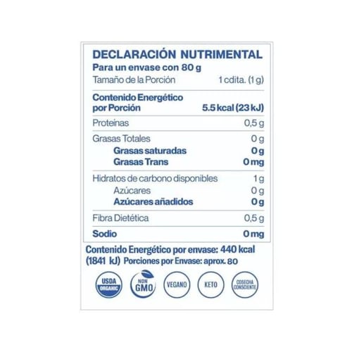 Hongo Adaptógeno Reishi 40g Commons Polvo 100% Orgánico