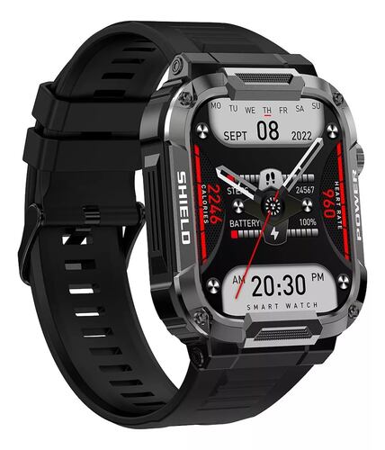 Smartwatch Mk66 Rough Bp Hr Spo2 FRALUGIO.