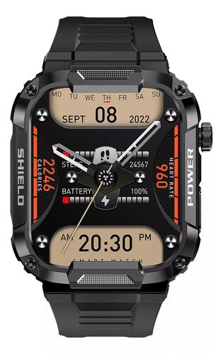 Smartwatch Mk66 Rough Bp Hr Spo2 FRALUGIO.