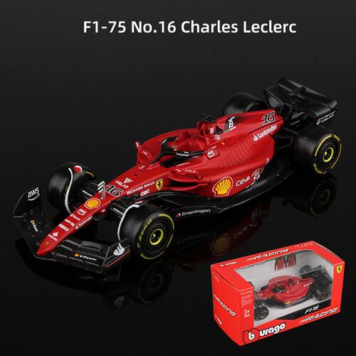 Carro a escala F1 Ferrari Charles Leclerc #16 Formula 1