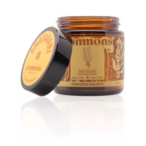 Shatavari Adaptógeno 50g Commons Polvo 100% Orgánico 