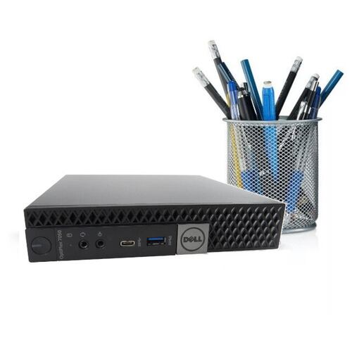 PC DELL OptiPlex 7060 MINI Intel Core i5-8a - 8GB RAM - 256GB SSD - MONITOR 19", EQUIPO CLASE A, REACONDICIONADO.