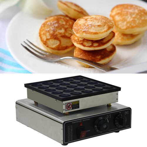 Maquina Electrica Industrial Comercial Mini Hotcakes 25pz