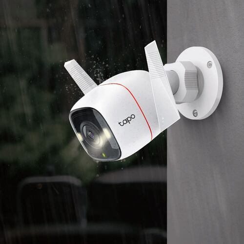 Cámara IP Tapo C320WS de 4 MP, 1440p, Wi-Fi, Audio, para Exterior.