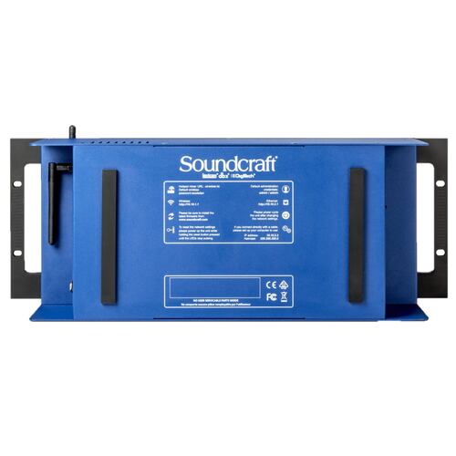 Mezcladora digital SOUNDCRAFT ui24r 24 canales,usb c/control inalámbrico .