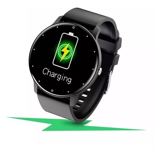 Reloj Inteligente Bluetooth Smartwatch Zl02 Impermeable Negro.