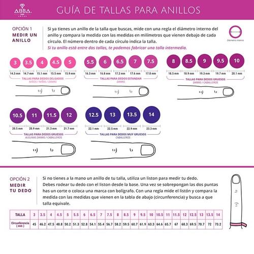 ANILLO DE COMPROMISO 10K ORO ROSA GEMAS CORAZONES ABBA JOYAS .