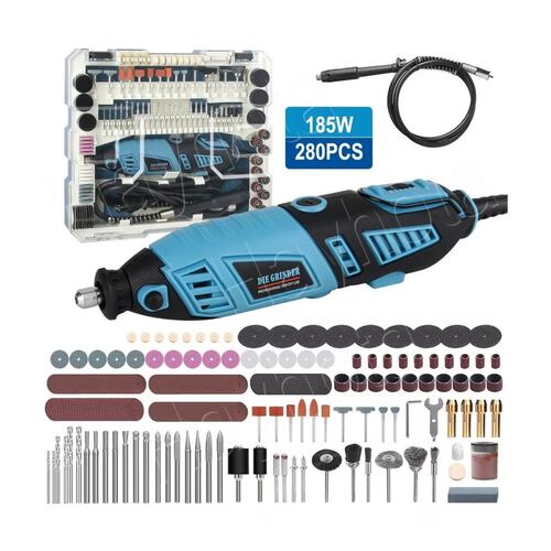 Mini Taladro Mototool Electrico Con 280 Accesorio Kit 185w