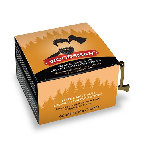 Woodsman Bálsamo Para Crecimiento De Barba Y Bigote Extra Fuerte 90 g.
