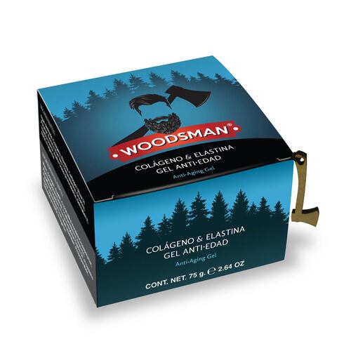 Woodsman Gel Facial Antiedad Con Colágeno Y Elastina 75 g.
