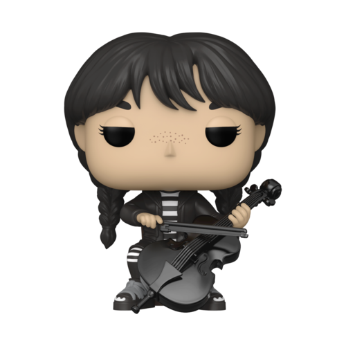 Funko Pop Merlina Wednesday Addams con Cello #1310