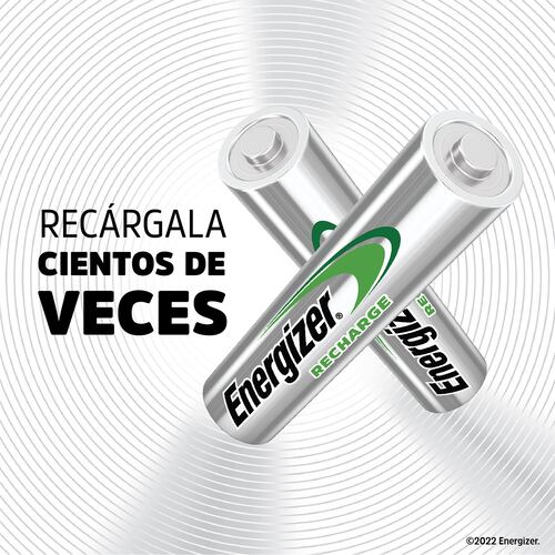 Pilas Energizer Recargables 6 AA 2000 mAh + 4 AAA 700 mAh