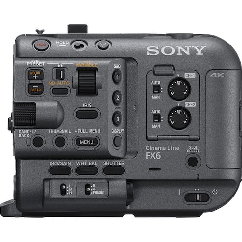 ILME-FX6V Cámara de cine de fotograma completo Sony FX6 (solo cuerpo)