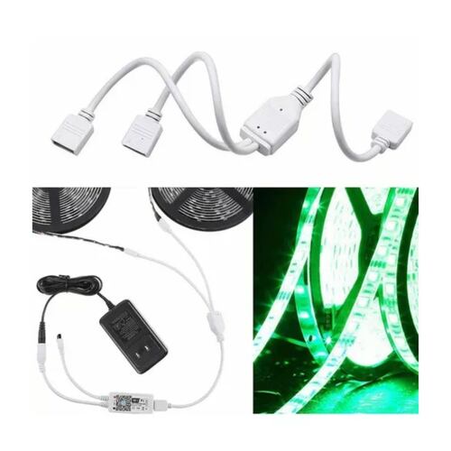 74 Pzs Conector Broche Para Unir Tira Led Rgb 4 Pines 10mm