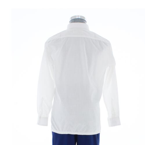 Camisa De Vestir Niño Color Blanco Manga Larga 3530 2 A 18 Años