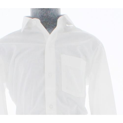 Camisa De Vestir Niño Color Blanco Manga Larga 3530 2 A 18 Años