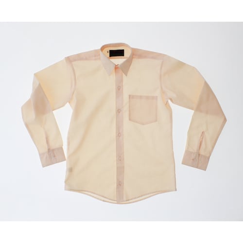 Camisa De Vestir Niño Color Rosa Melon Manga Larga 3537 2 A 18 Años.