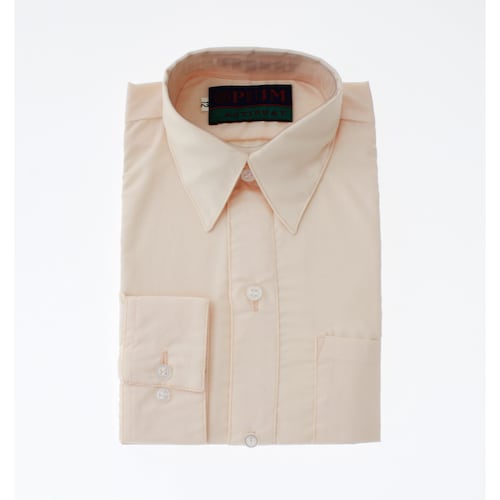 Camisa De Vestir Niño Color Rosa Melon Manga Larga 3537 2 A 18 Años.