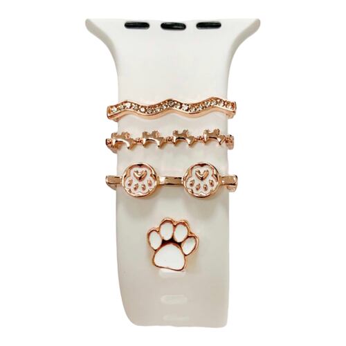 Charms Para Correa Compatible Con Apple Watch Inicial.