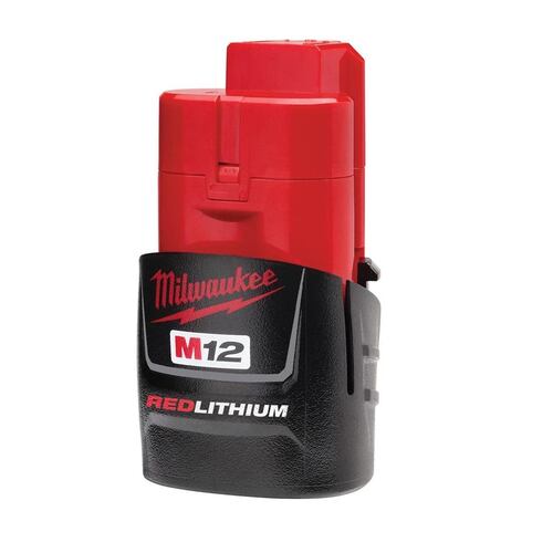 Kit de Destornillador Hexagonal M12 Milwaukee 2401-22 Batería 12 V Ion de Litio, 1/4 Pulgadas.