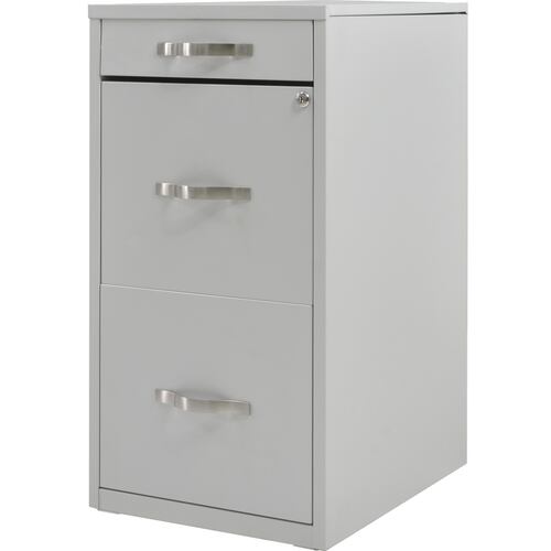 ARCHIVERO METALICO CON LLAVE Y 3 GAVETAS BLANCO