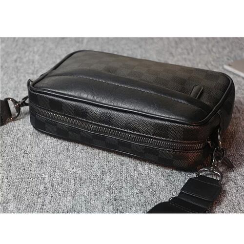Bandolera De Cuero Para Hombre Bolso Crossbody Lujo Moderno