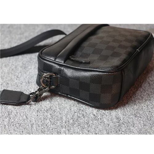 Bandolera De Cuero Para Hombre Bolso Crossbody Lujo Moderno