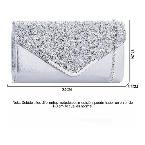 Bolso De Noche De Embrague Brillante Para Fiesta Boda