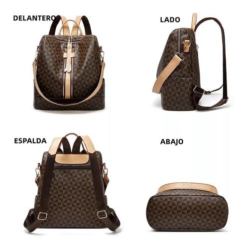Kit Mochila Moda Casual Bolso Casual Para Mujer, 2 Piezas