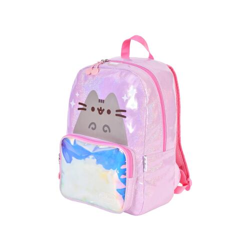 Mochila Gato Pusheen The Cat Color Rosa Brillante Kawaii