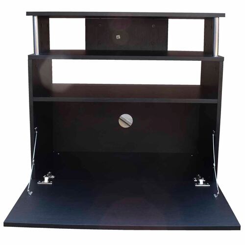 Mueble Organizador Para Cocina Hogare Microondas Bufetera Negro