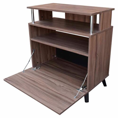 Mueble Organizador Para Cocina Hogare Microondas Bufetera Parota