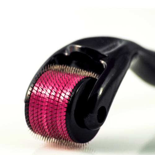 Dermaroller Facial ecomlab Barba 0.5 Mm Titanio Regenera Colágeno.