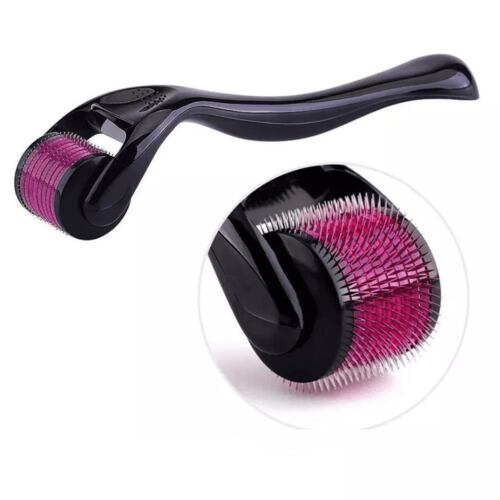 Dermaroller Facial ecomlab Barba 0.5 Mm Titanio Regenera Colágeno.